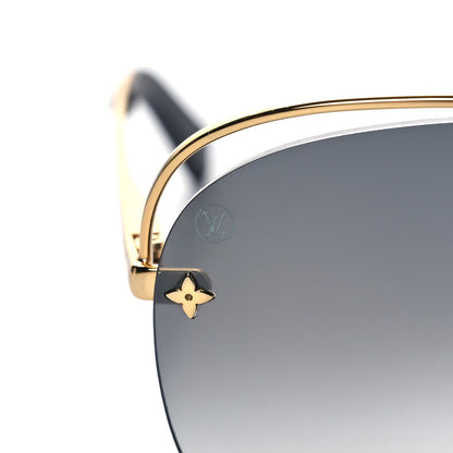 Louis Vuitton Monogram Grease Gradient Sunglasses Z1045W 7 of 9
