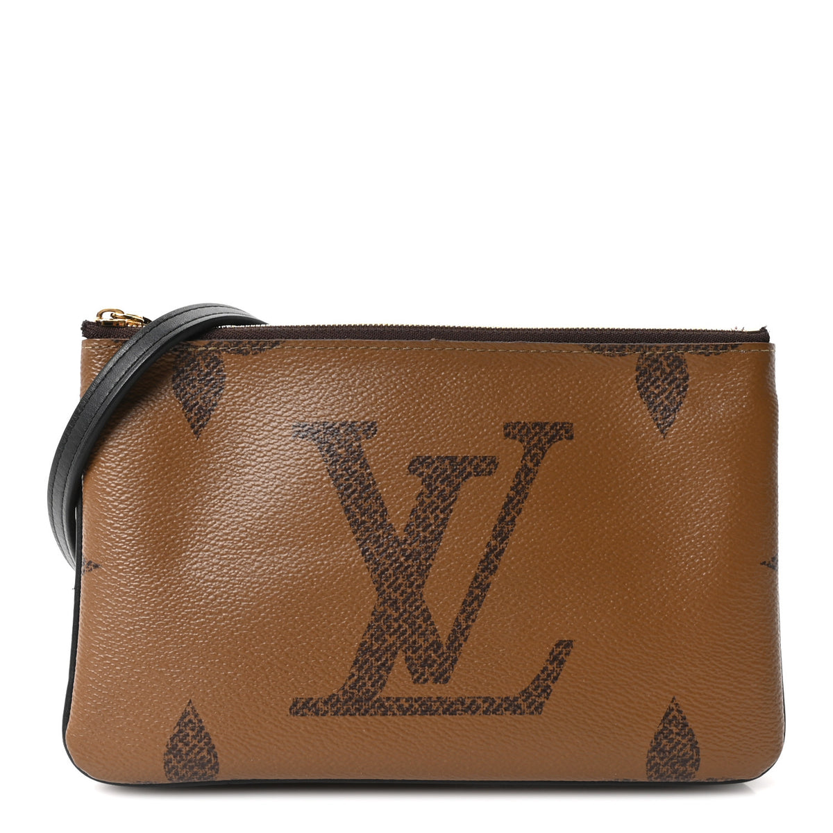 Louis Vuitton Reverse Monogram Giant Double Zip Pochette 1 of 9