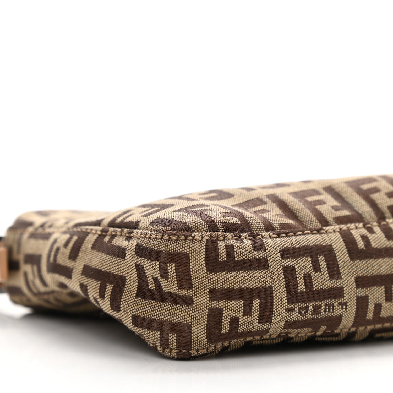 Fendi Zucchino Pochette Beige 7 of 8