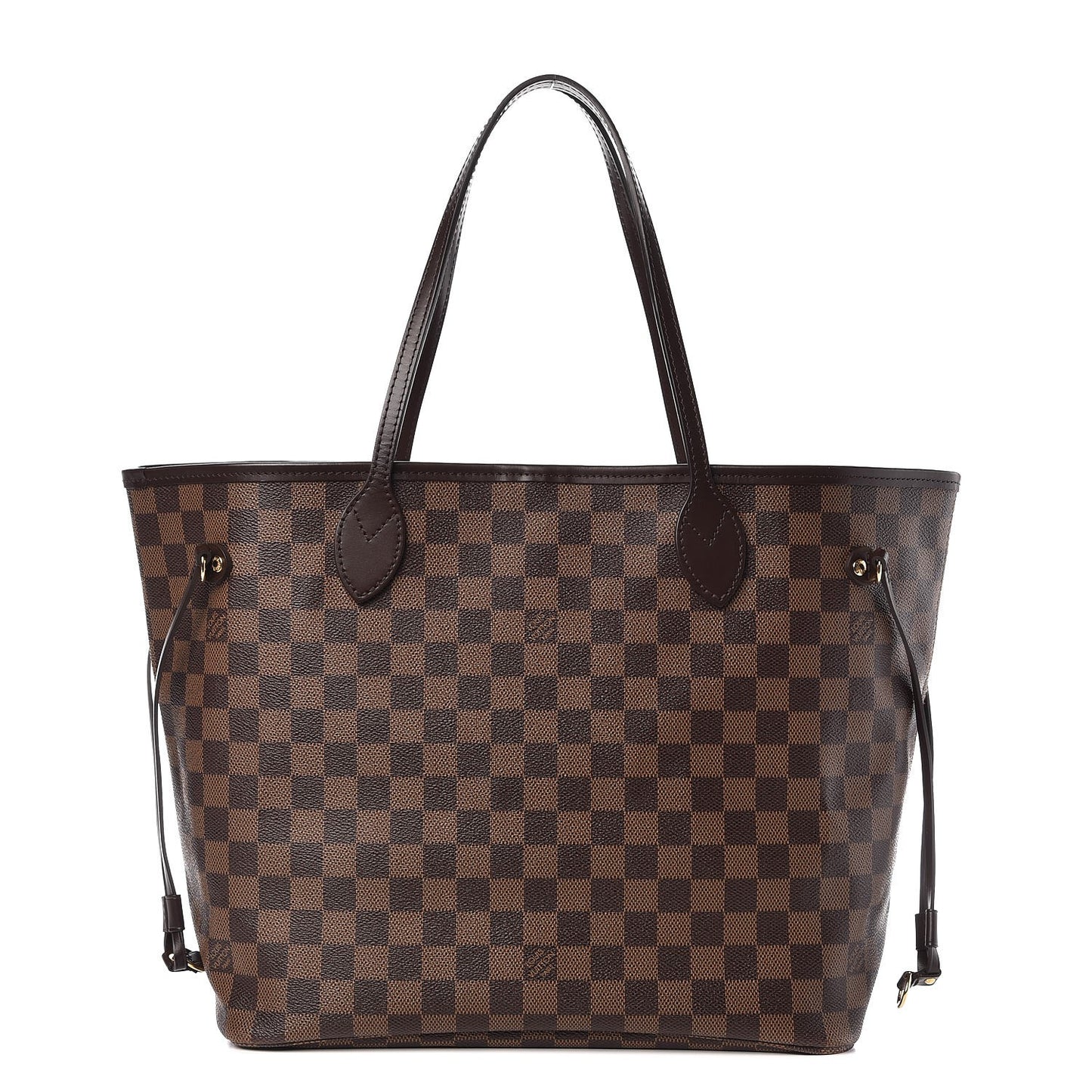 Damier Ebene Neo Neverfull MM Rose Ballerine