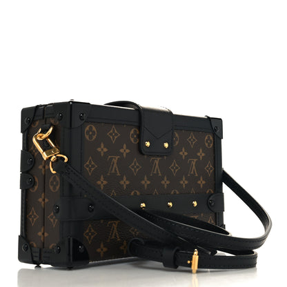 Louis Vuitton Monogram Petite Malle Black 3 of 9