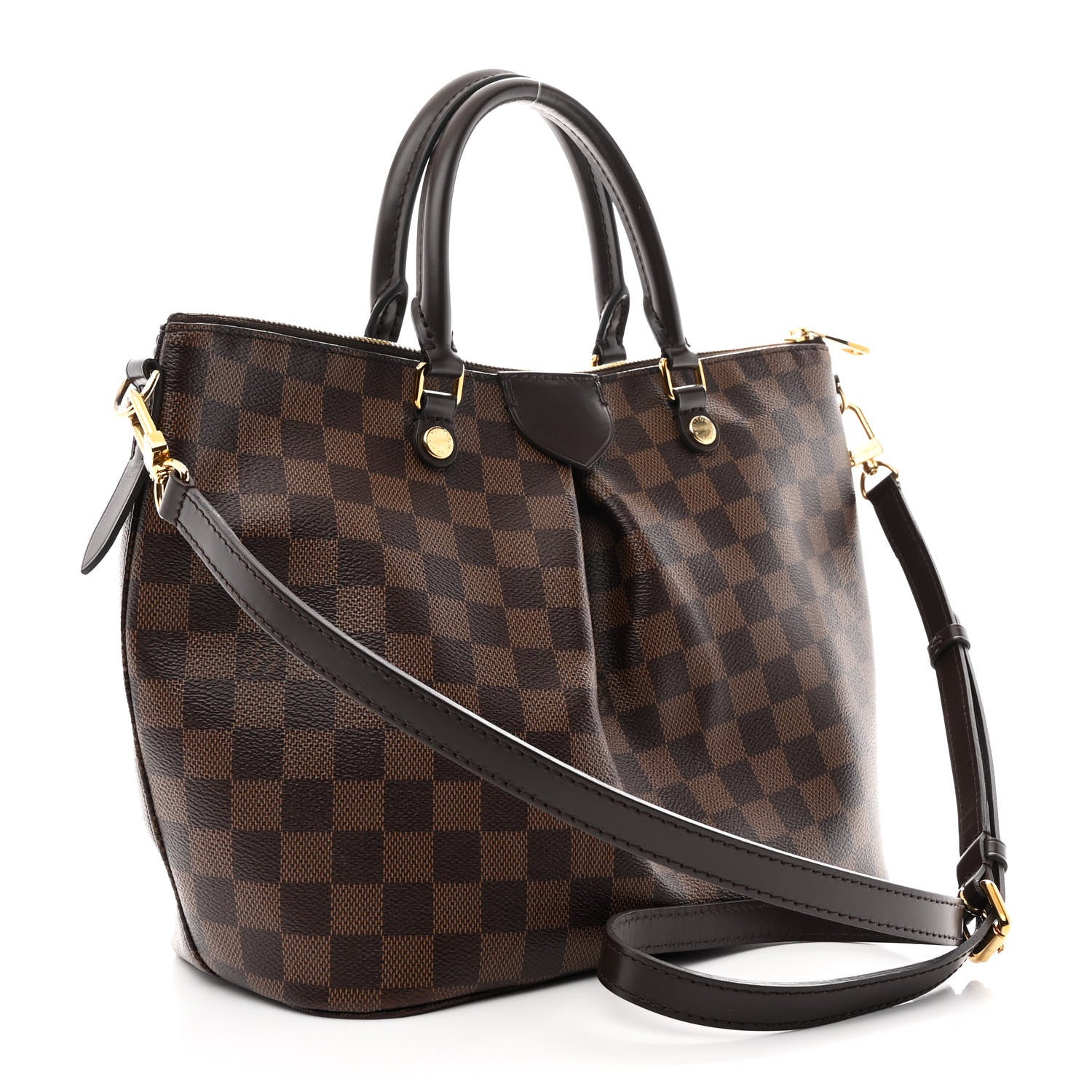 Louis Vuitton Damier Ebene Siena MM 3 of 11