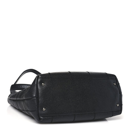 Chanel Caviar Square Stitched Tote Black 4 of 10