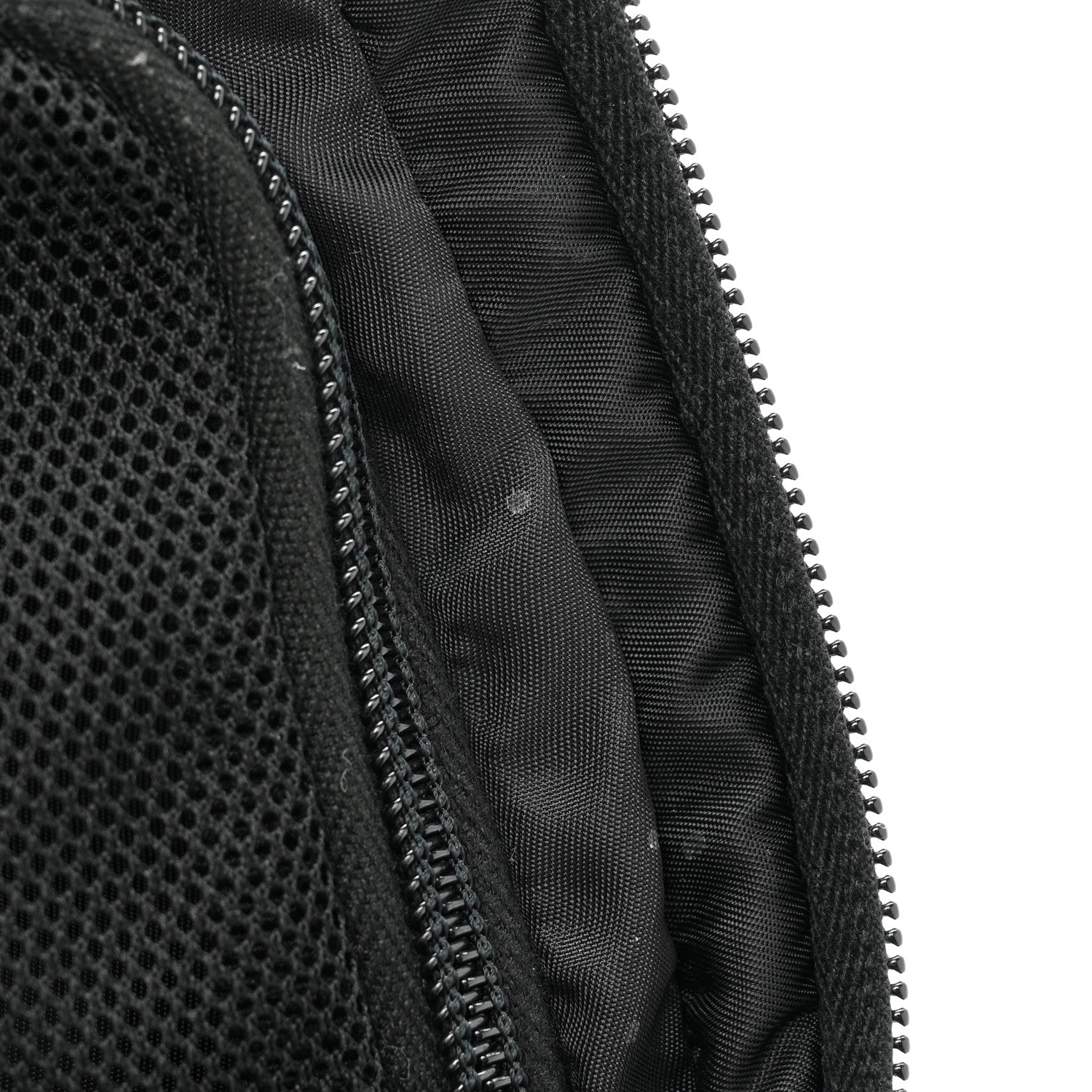 Prada Nylon Vela Saffiano Pouch Black 11 of 11