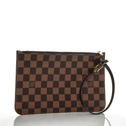 Louis Vuitton Damier Ebene Neverfull MM GM Pochette 3 of 6