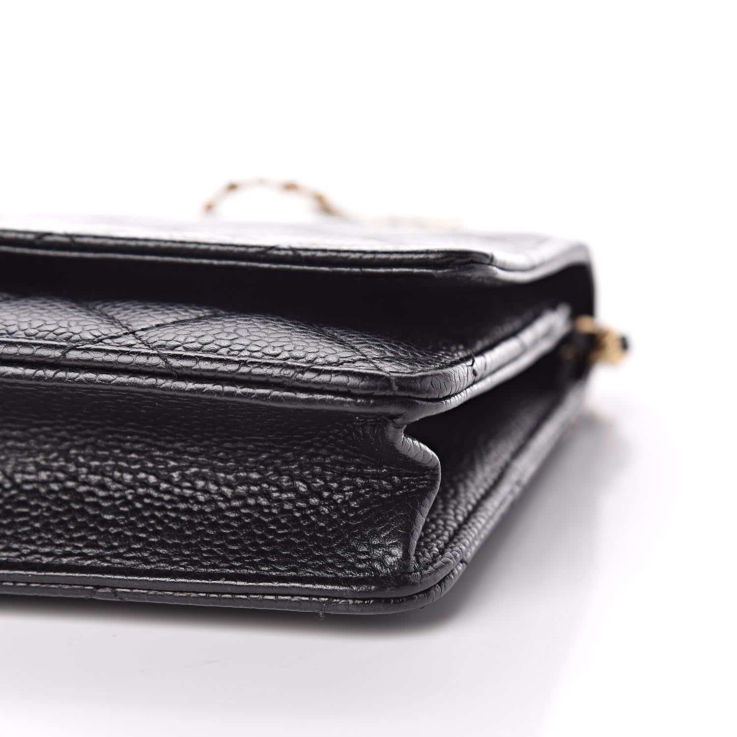 Chanel Caviar Quilted Wallet On Chain WOC Black 11 of 11