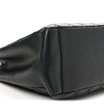 Chanel Caviar Quilted Grand Shopping Tote GST Black 10 of 11