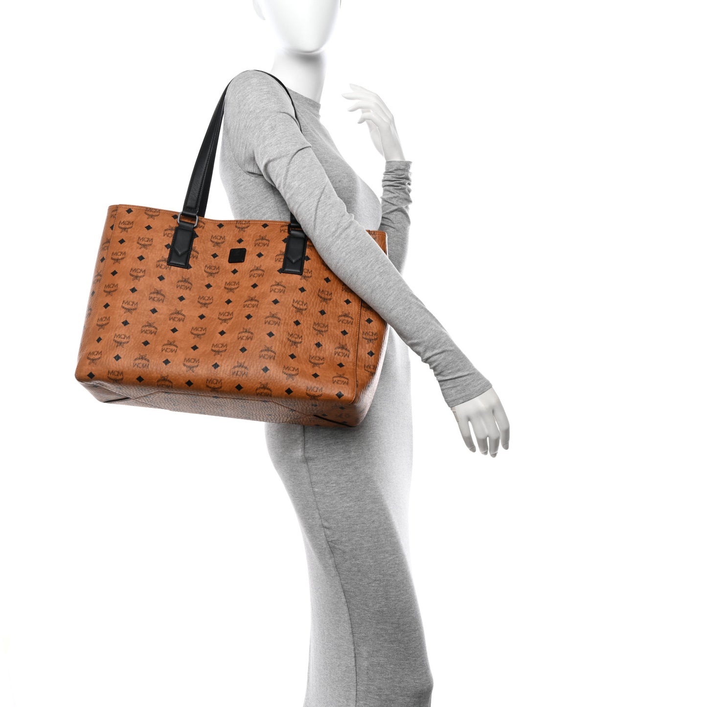 Visetos Large Klassik Tote Cognac