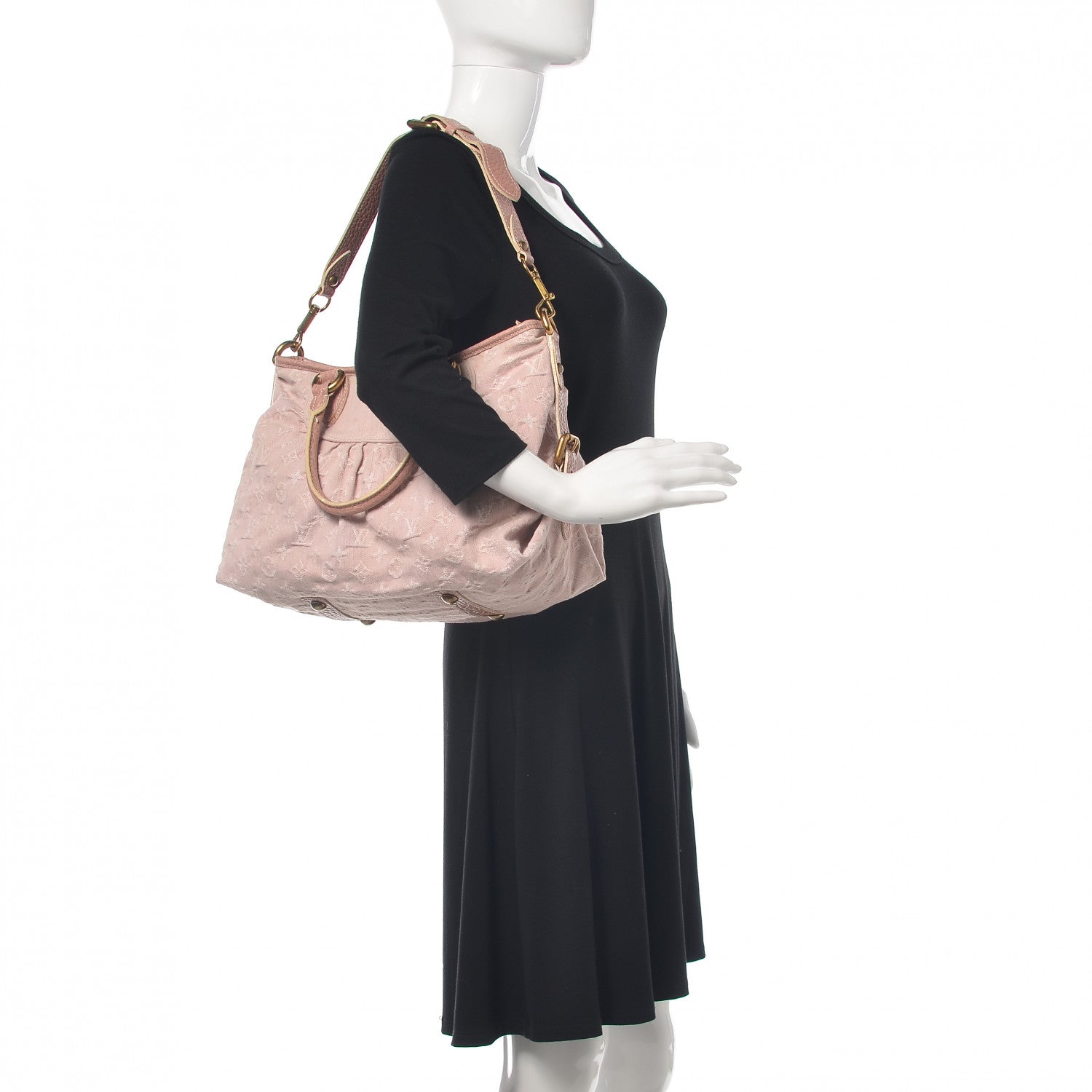Louis Vuitton Denim Neo Cabby MM Rose 2 of 19