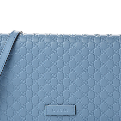 Gucci Microguccissima Crossbody Wallet Mineral Blue 8 of 8