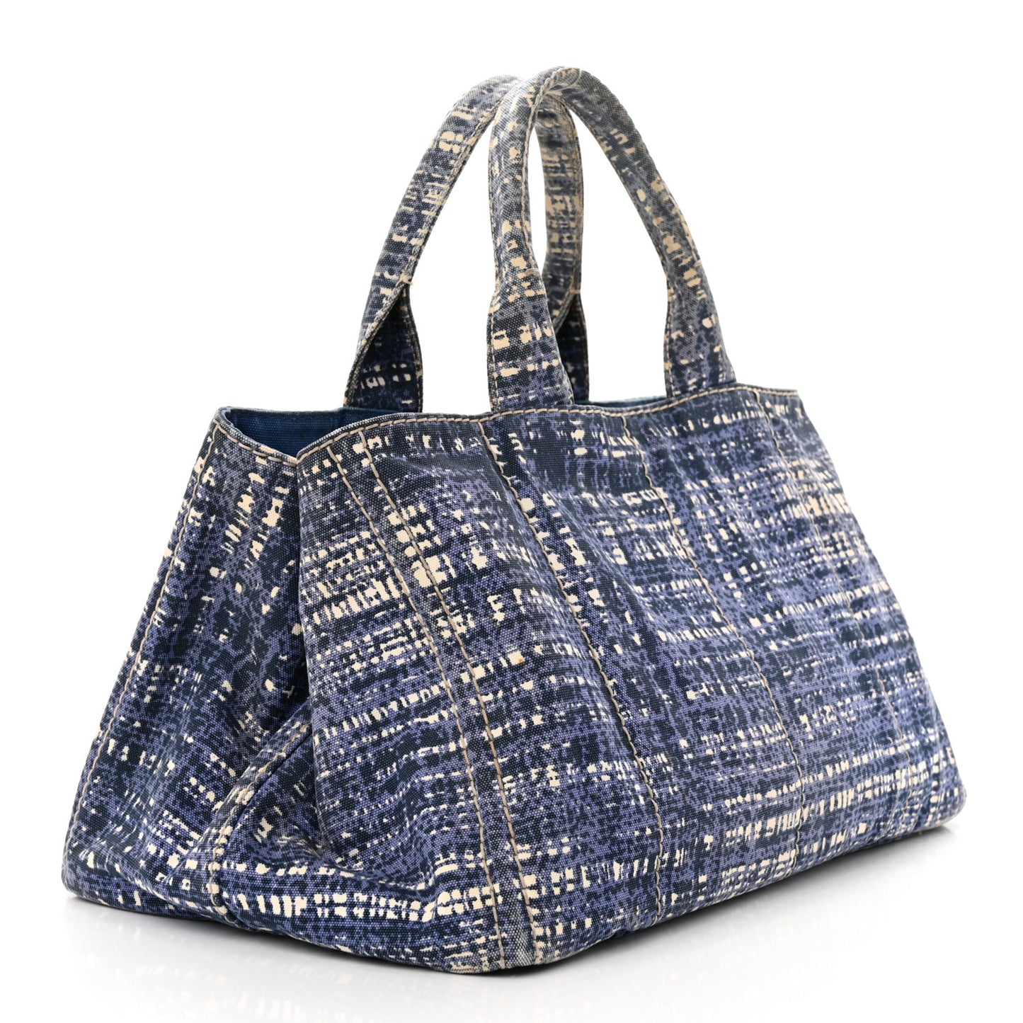Canapa Tote Blue White