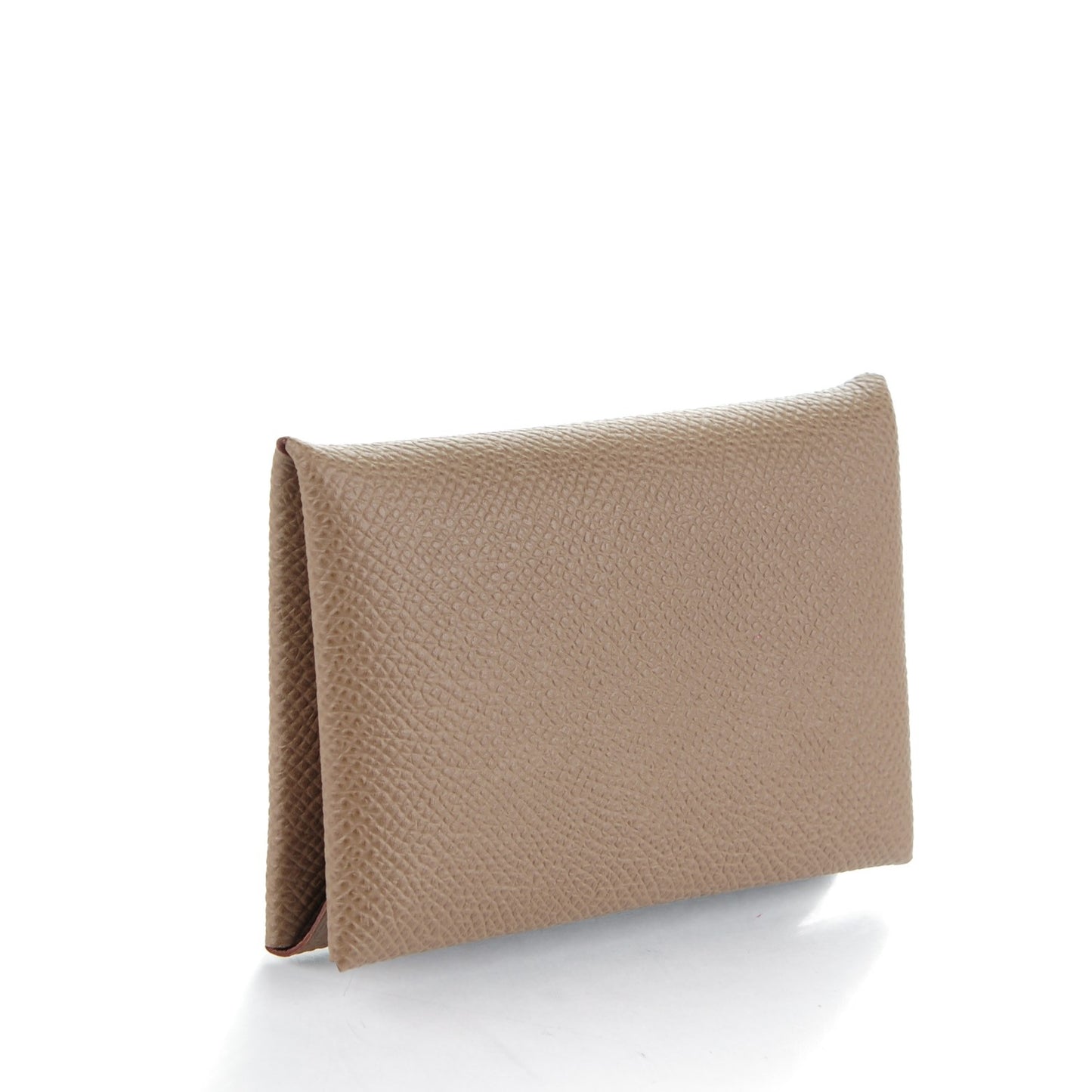 Epsom Calvi Card Case Etoupe