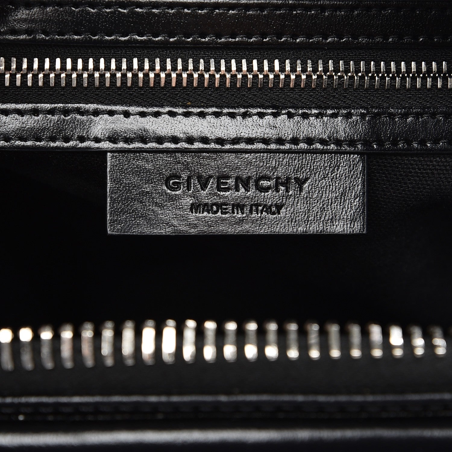 Givenchy Shiny Lord Calfskin Small Antigona Black 6 of 7
