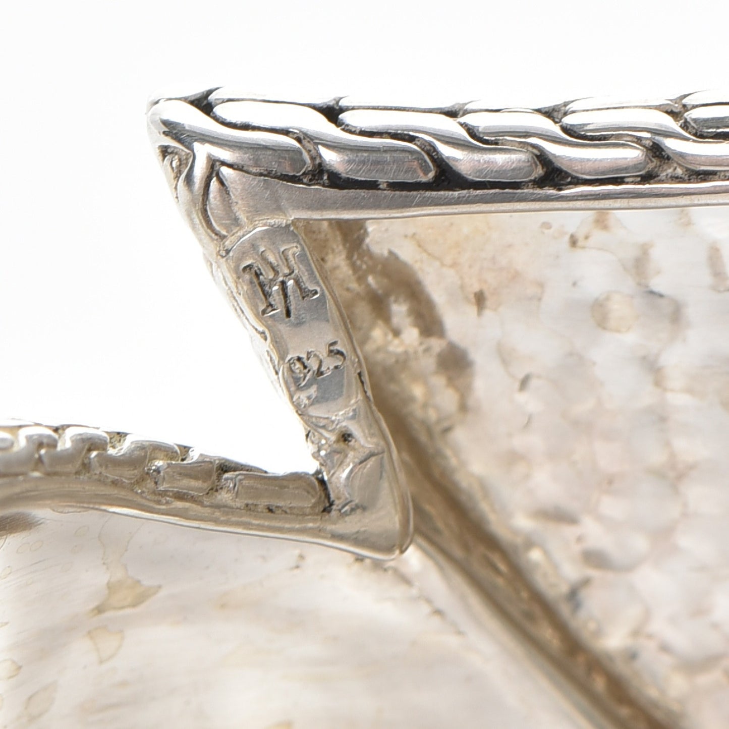 Sterling Silver Palu Kapal Wide Bypass Cuff