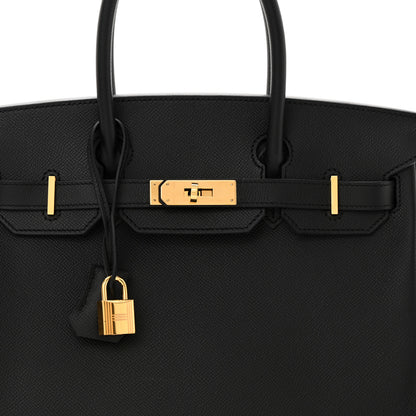 Hermes Epsom Birkin 30 Black 8 of 11