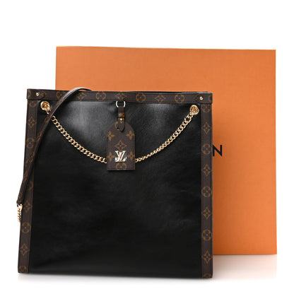 Louis Vuitton Calfskin Monogram Nova Vibe MM Black 10 of 10