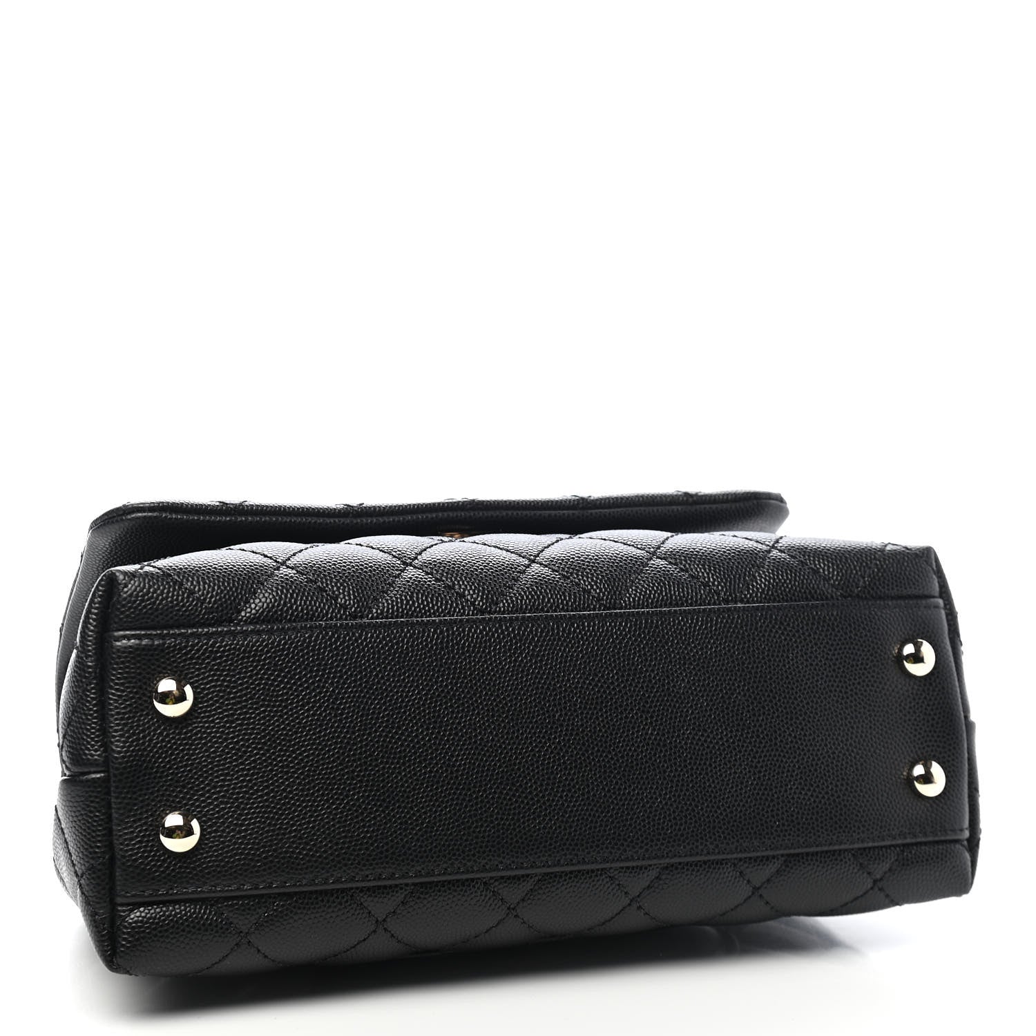 Chanel Caviar Quilted Mini Coco Handle Flap Black 4 of 9