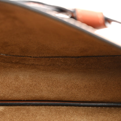 Loewe Calfskin Canvas Anagram Mini Gate Dual Bag Ecru Tan 5 of 10