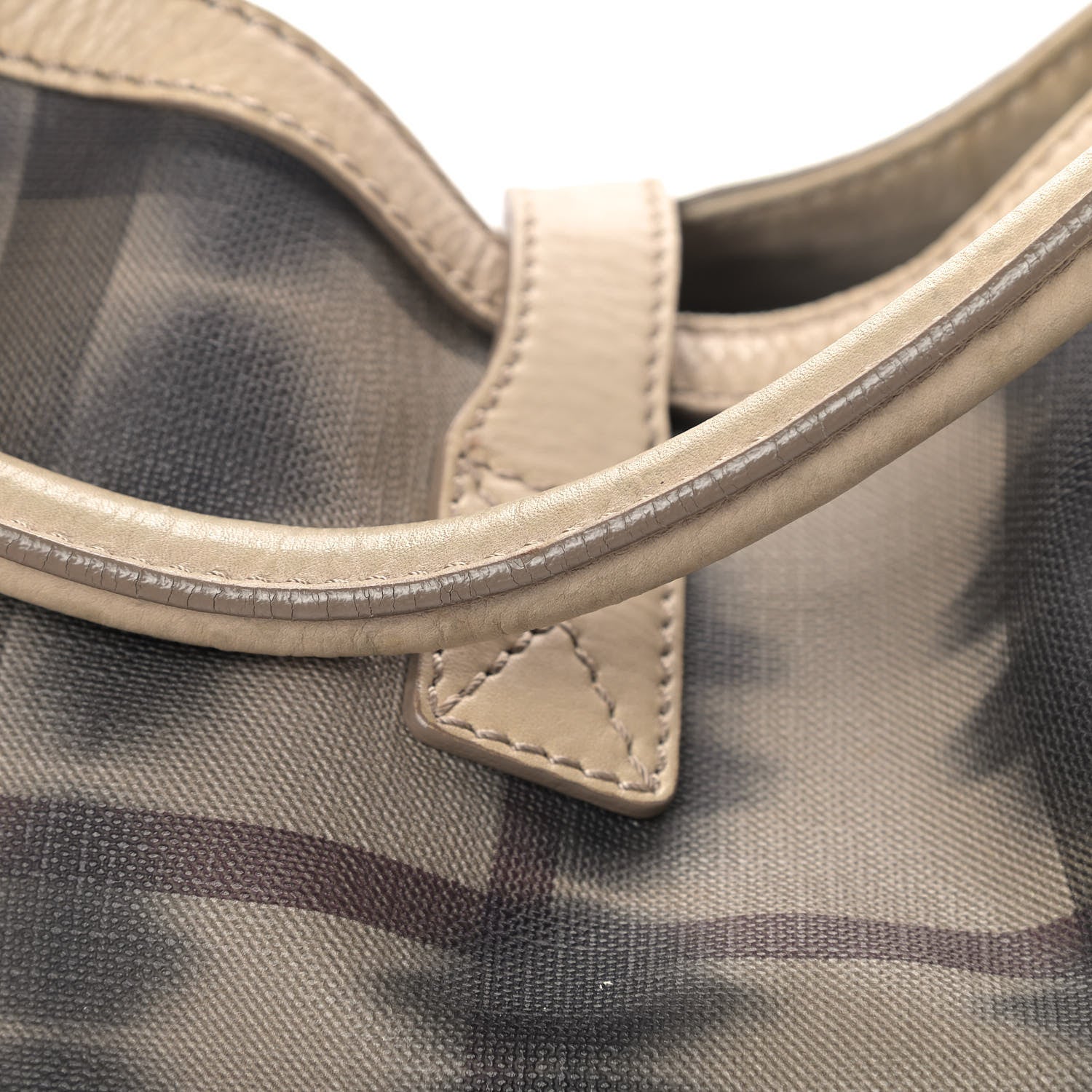 Burberry Smoked Check Hobo Black 13 of 14