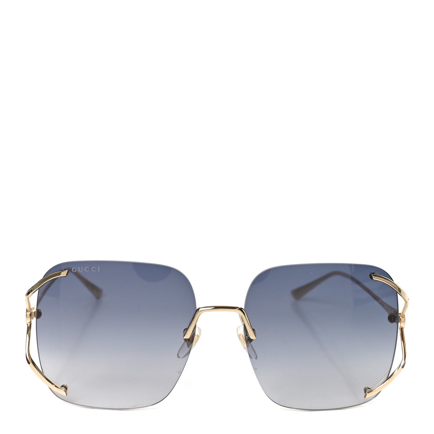 Oversized Sunglasses GG0646S Gold Black