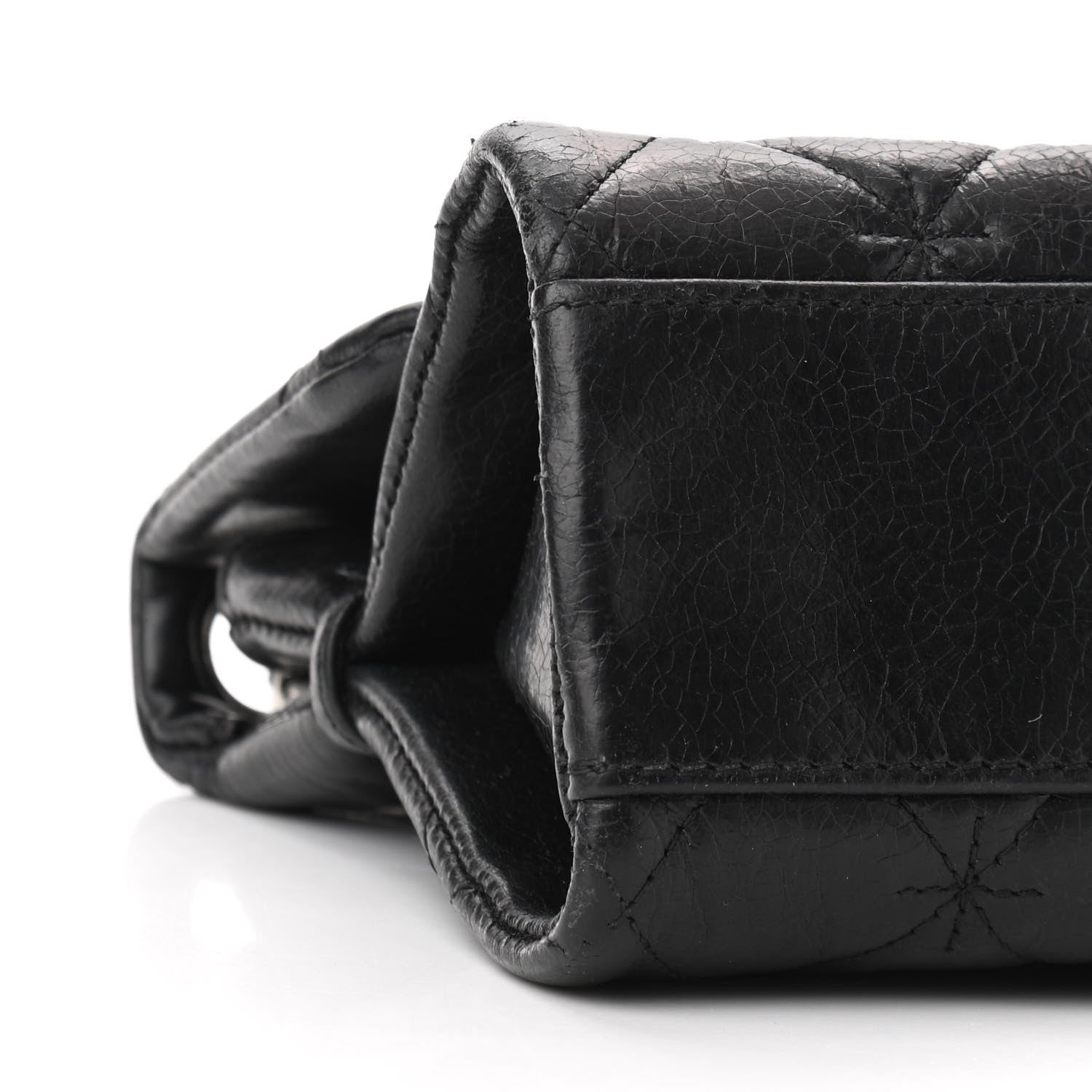 Chanel Washed Lambskin Mademoiselle Flap Black 9 of 10