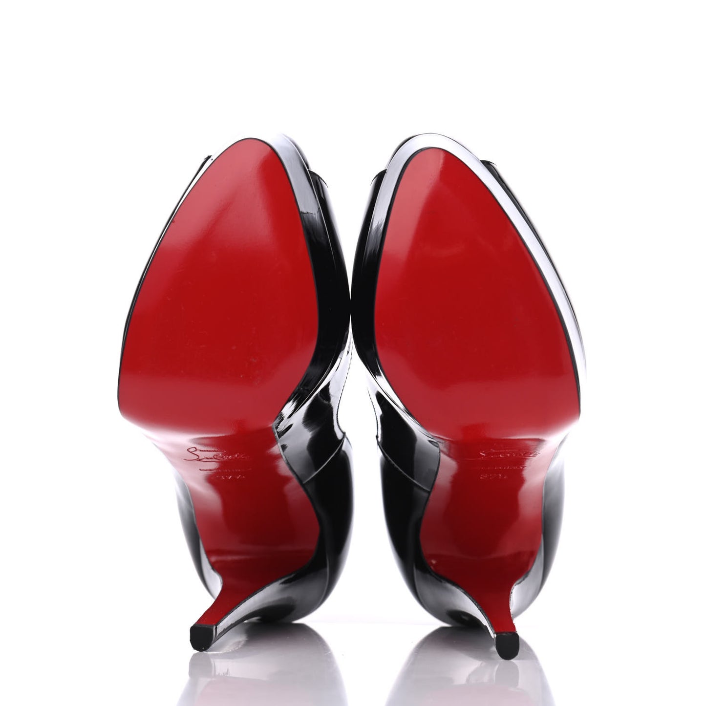 Patent Lady Peep 150 Pumps 37.5 Black