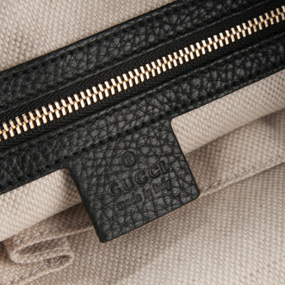 Gucci Pebbled Calfskin Medium Soho Chain Shoulder Bag Black 6 of 8