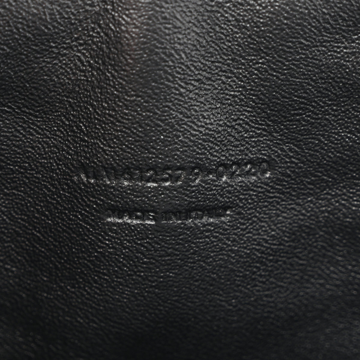 Calfskin Matelasse Monochrome Monogram Mini Lou Camera Bag Black