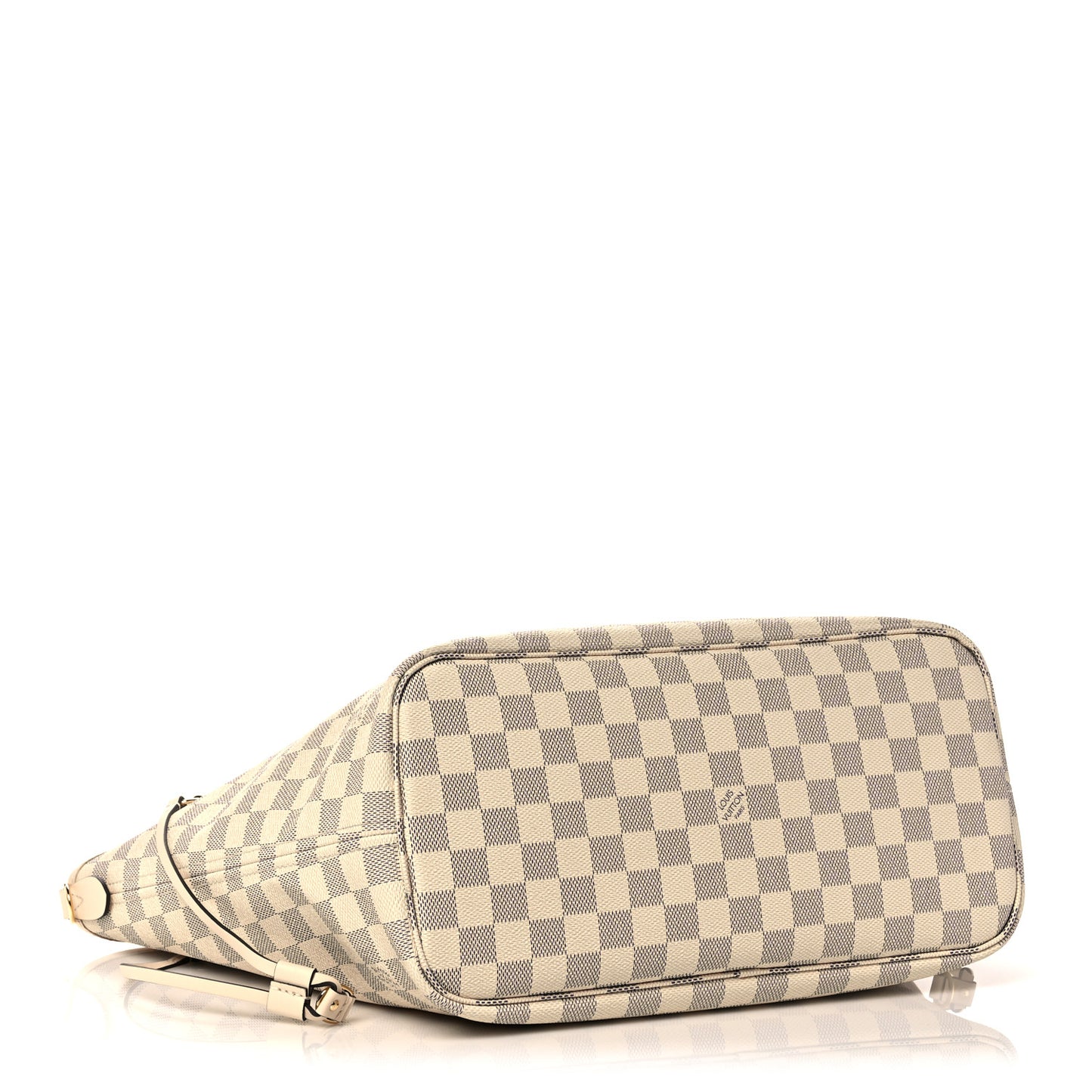 Damier Azur Braided Neverfull MM Pink