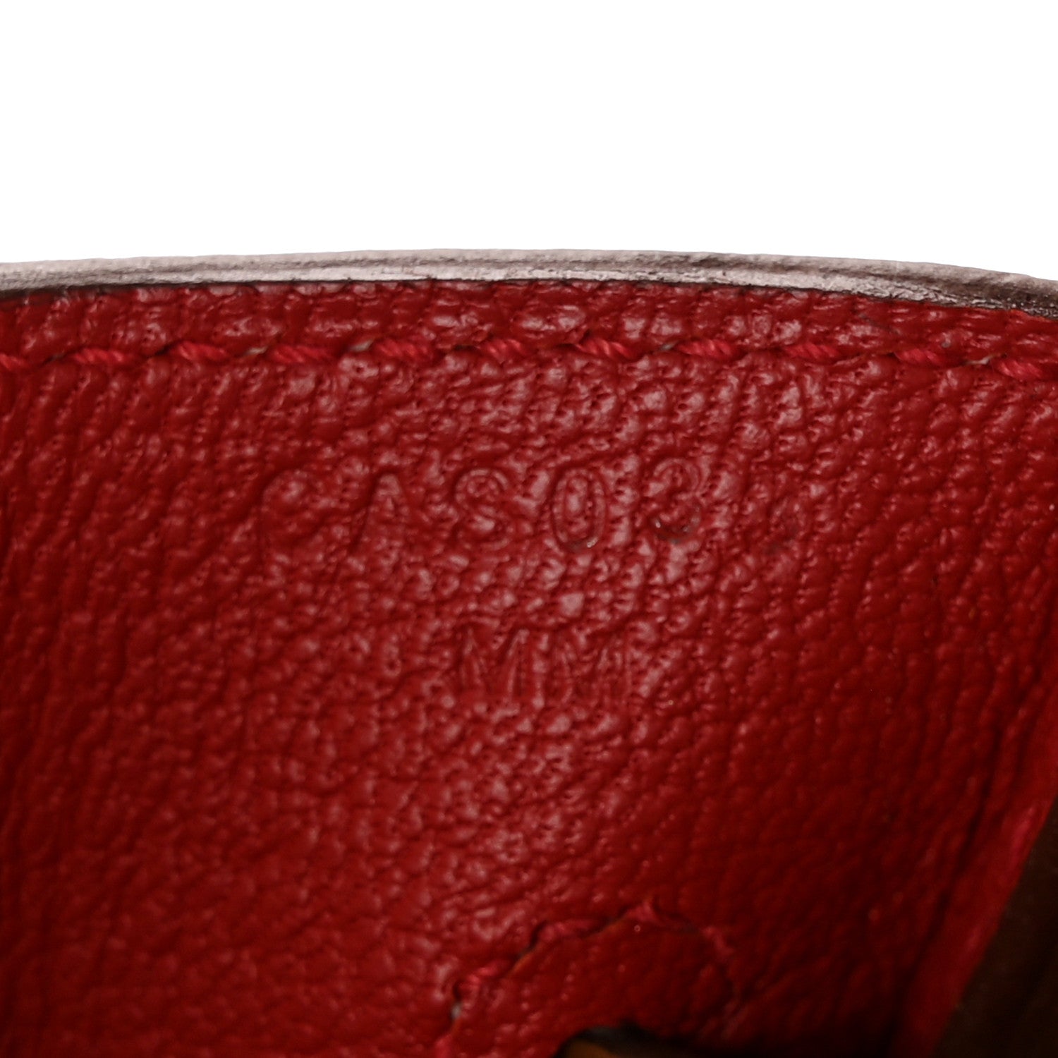 Hermes Togo Horseshoe Birkin 30 Gold Vermillion 7 of 15