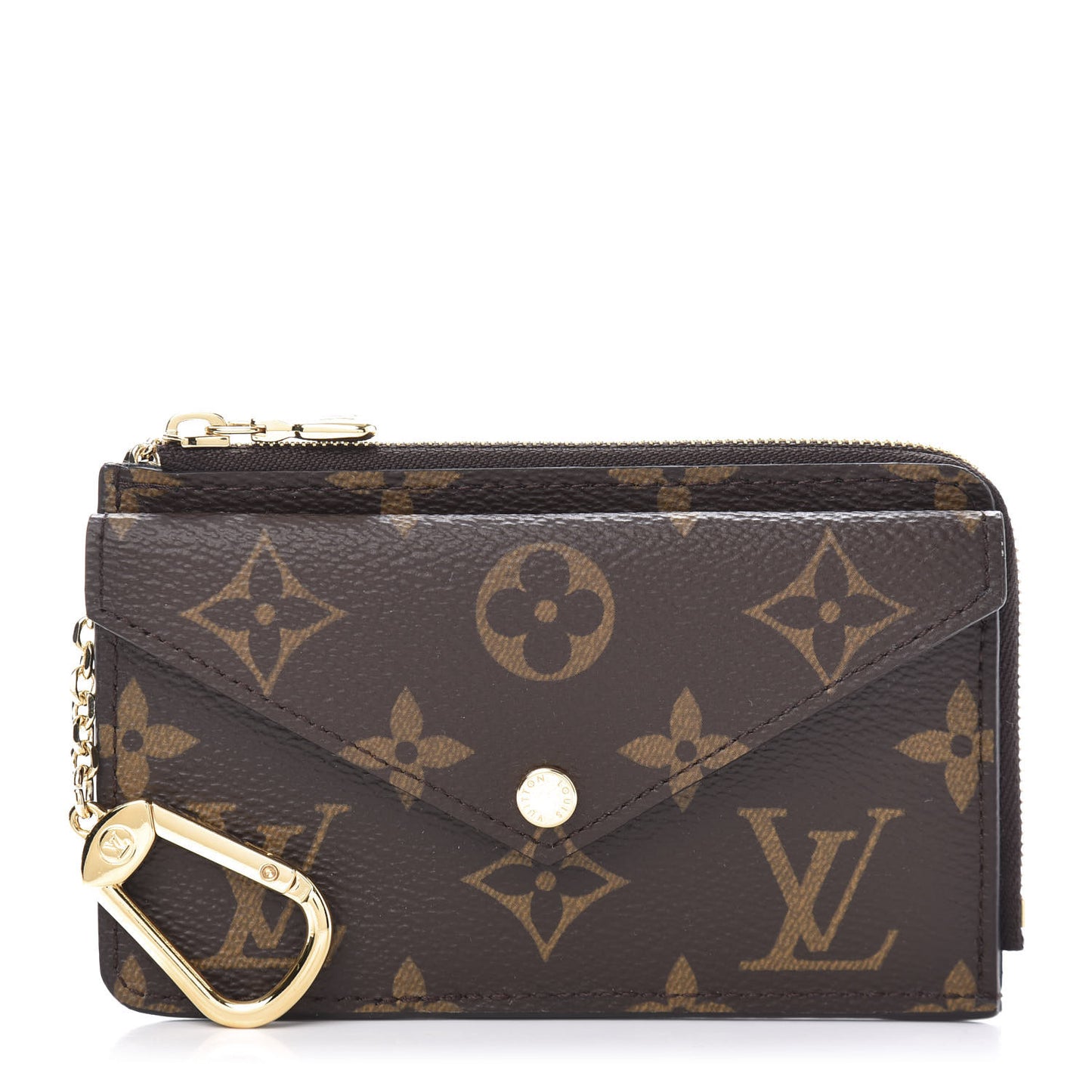 Monogram Recto Verso Card Holder Black