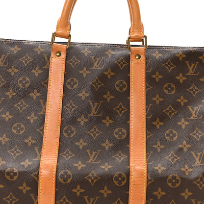 Louis Vuitton Monogram Keepall Bandouliere 55 7 of 9