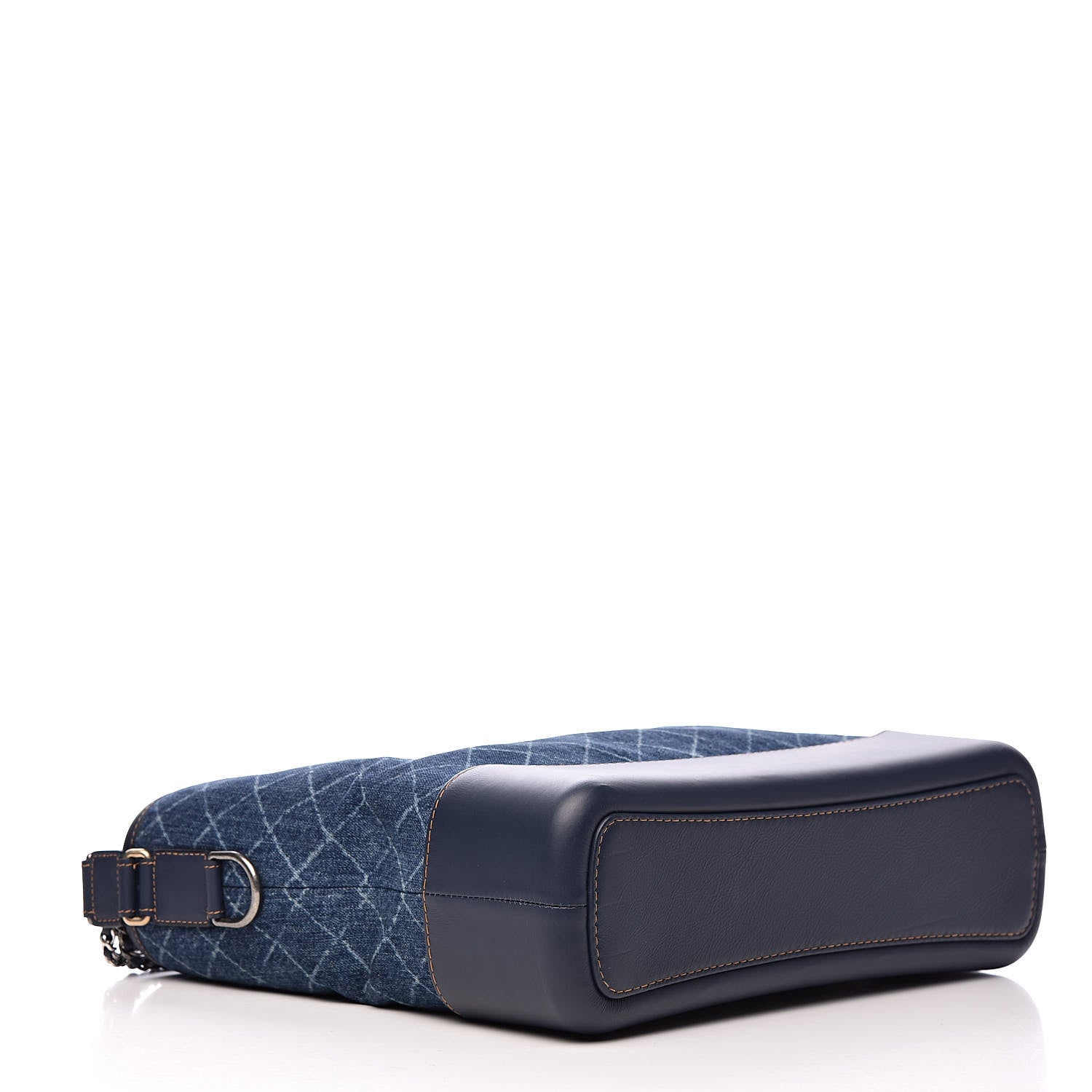 Chanel Denim Calfskin Large Gabrielle Hobo Blue 4 of 12