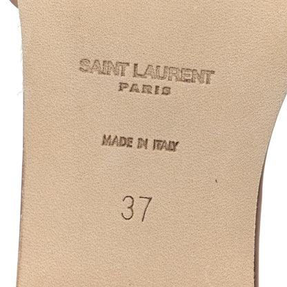 Saint Laurent Patent Tribute 05 Slide Sandals 37 Dark Pink 8 of 11