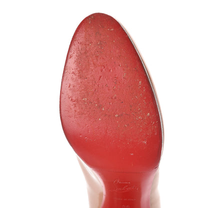 Christian Louboutin Patent Simple 100 Pumps 38 Nude 10 of 14