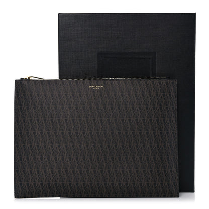 Saint Laurent Toile Classic Monogram iPad Holder 12 of 12