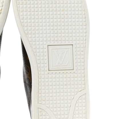 Louis Vuitton Patent Monogram Frontrow Sneakers 38 6 of 9