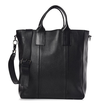 Christian Louboutin Pebbled Calfskin Fredo Tote Black 1 of 15