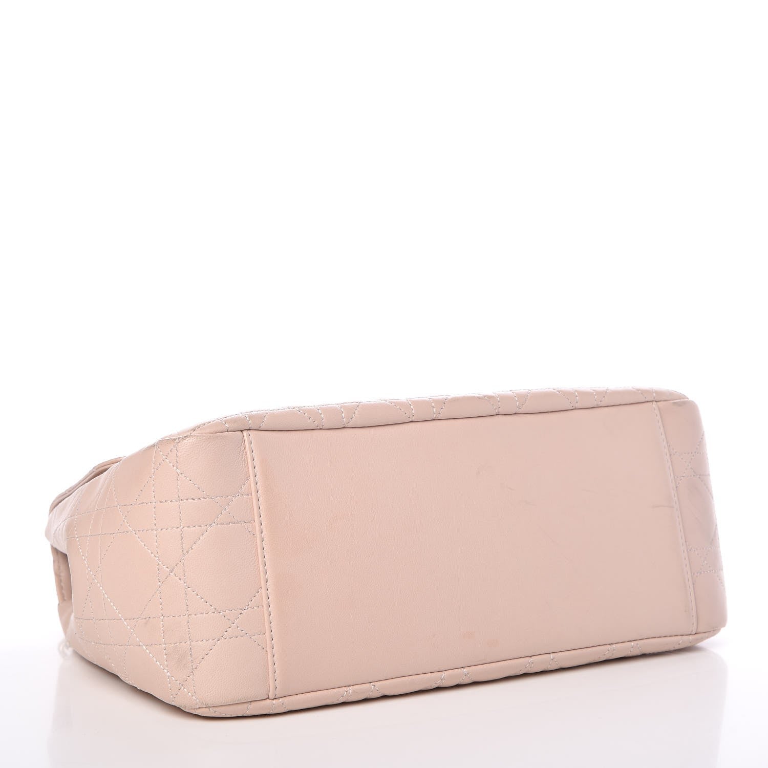 Christian Dior Lambskin Cannage Large Miss Dior Flap Rose Poudre 4 of 14
