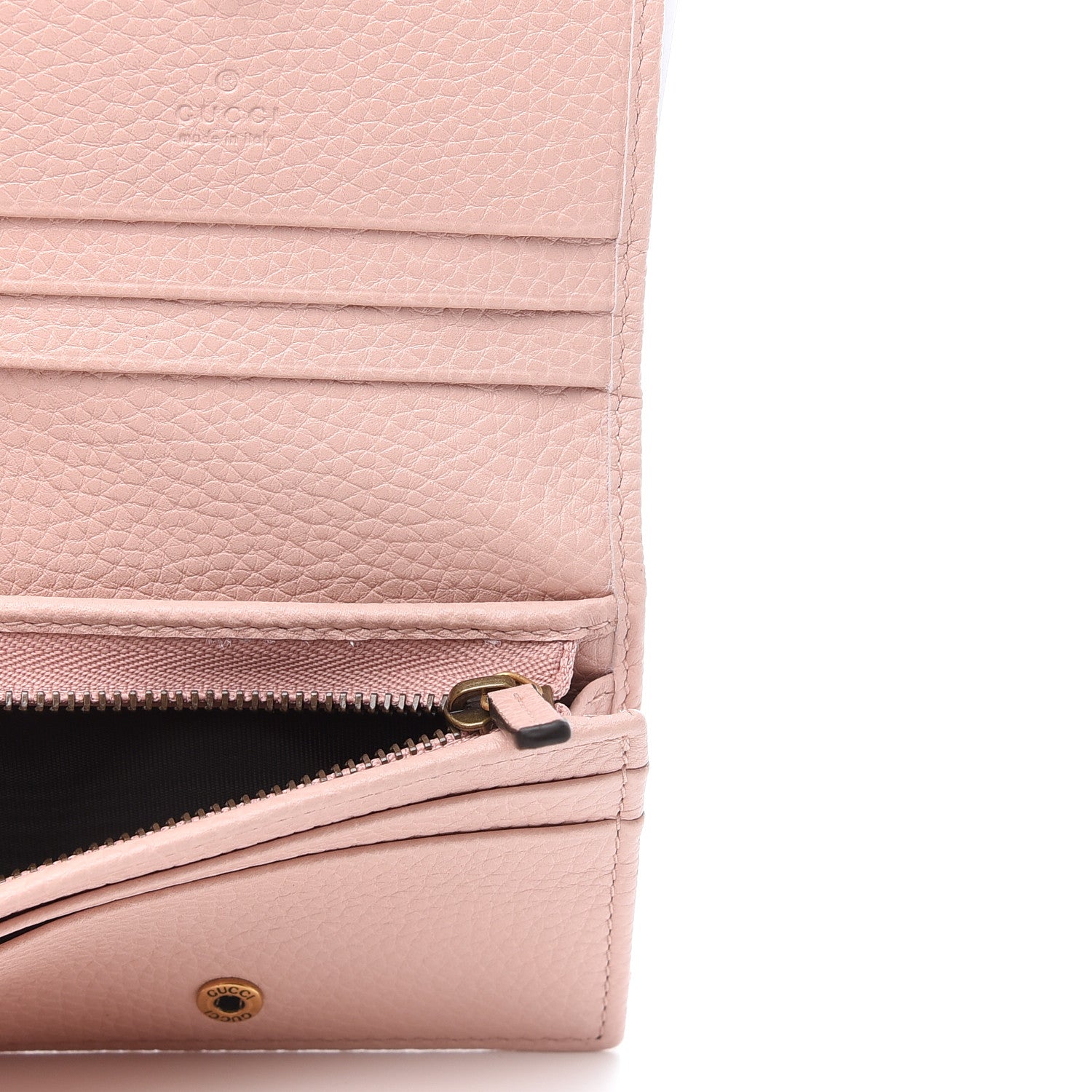 Gucci Cellarius Calfskin Blind for Love Animalier Card Case Perfect Pink 5 of 7