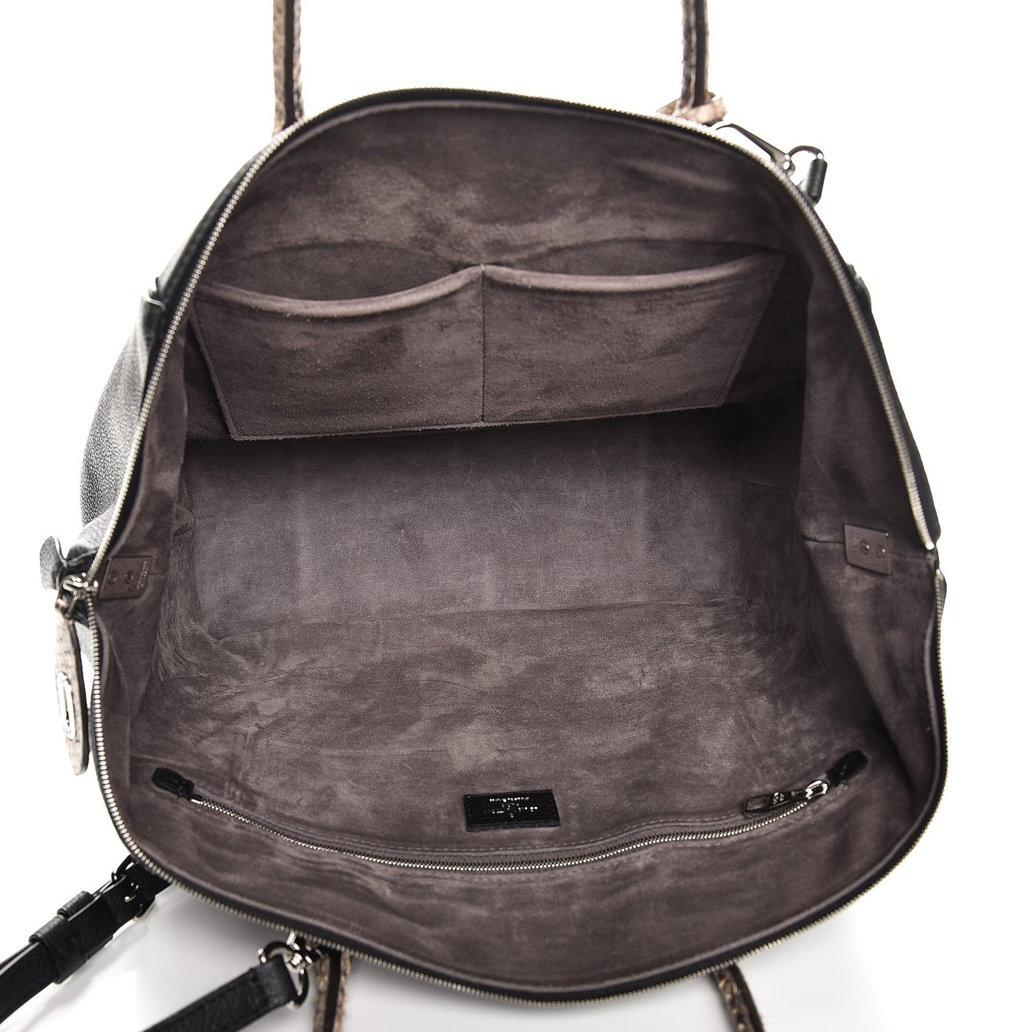 Veau Cachemire Python Soft Lockit MM Black