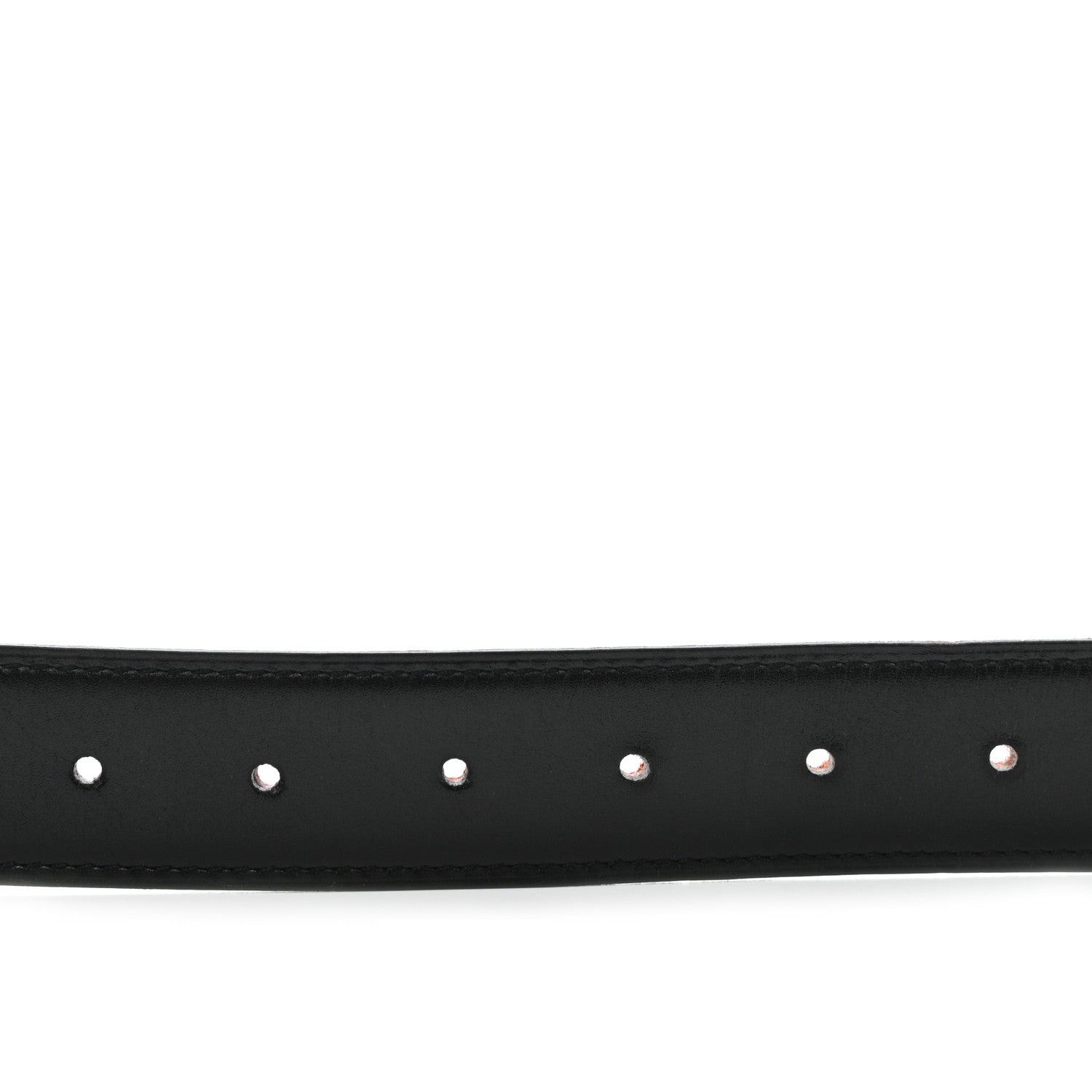 Hermes Box Togo 32mm H Belt 110 Black Orange 3 of 6