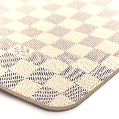 Louis Vuitton Damier Azur Neverfull MM GM Pochette Rose Ballerine 7 of 9