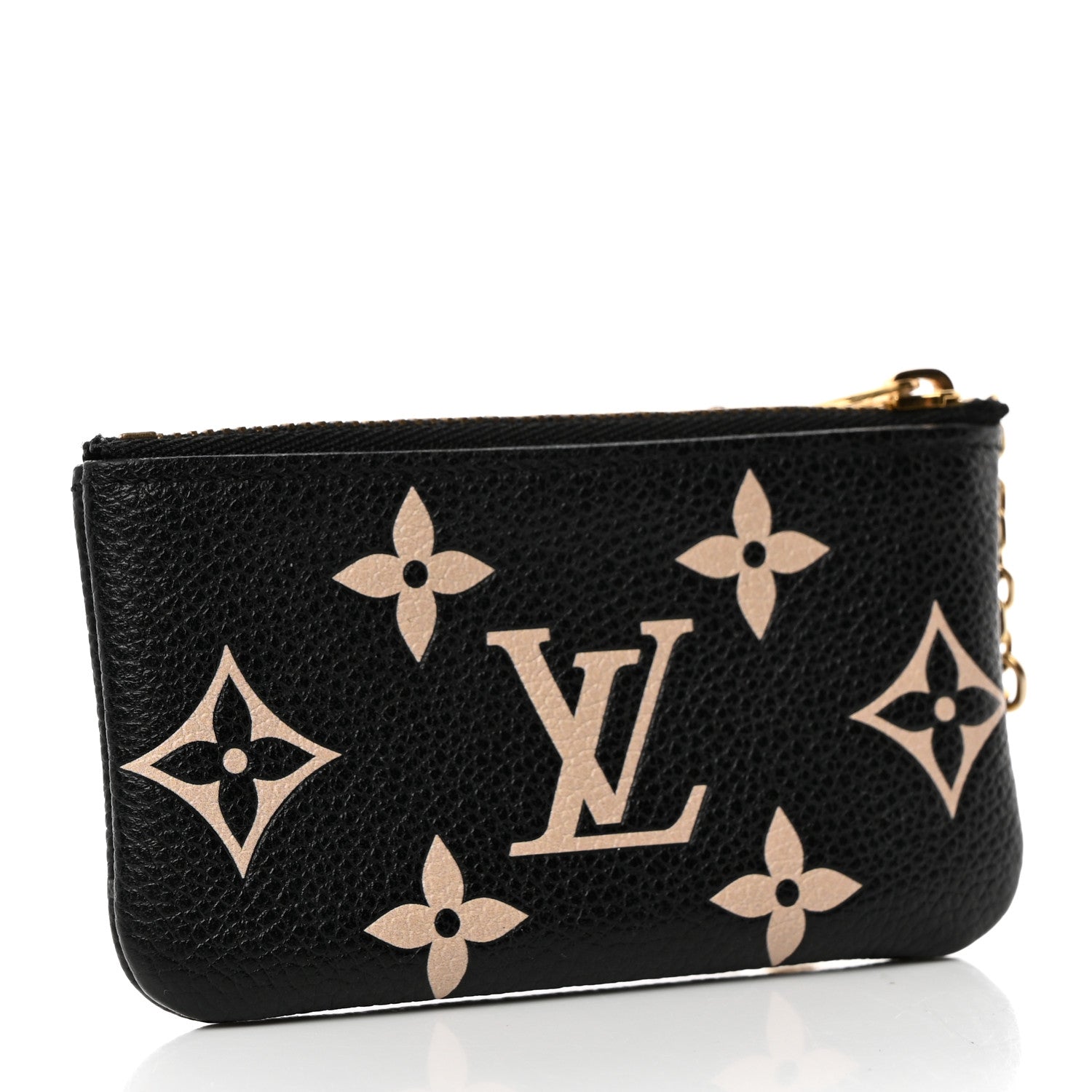 Louis Vuitton Empreinte Monogram Giant Key Pouch Black Beige 3 of 8