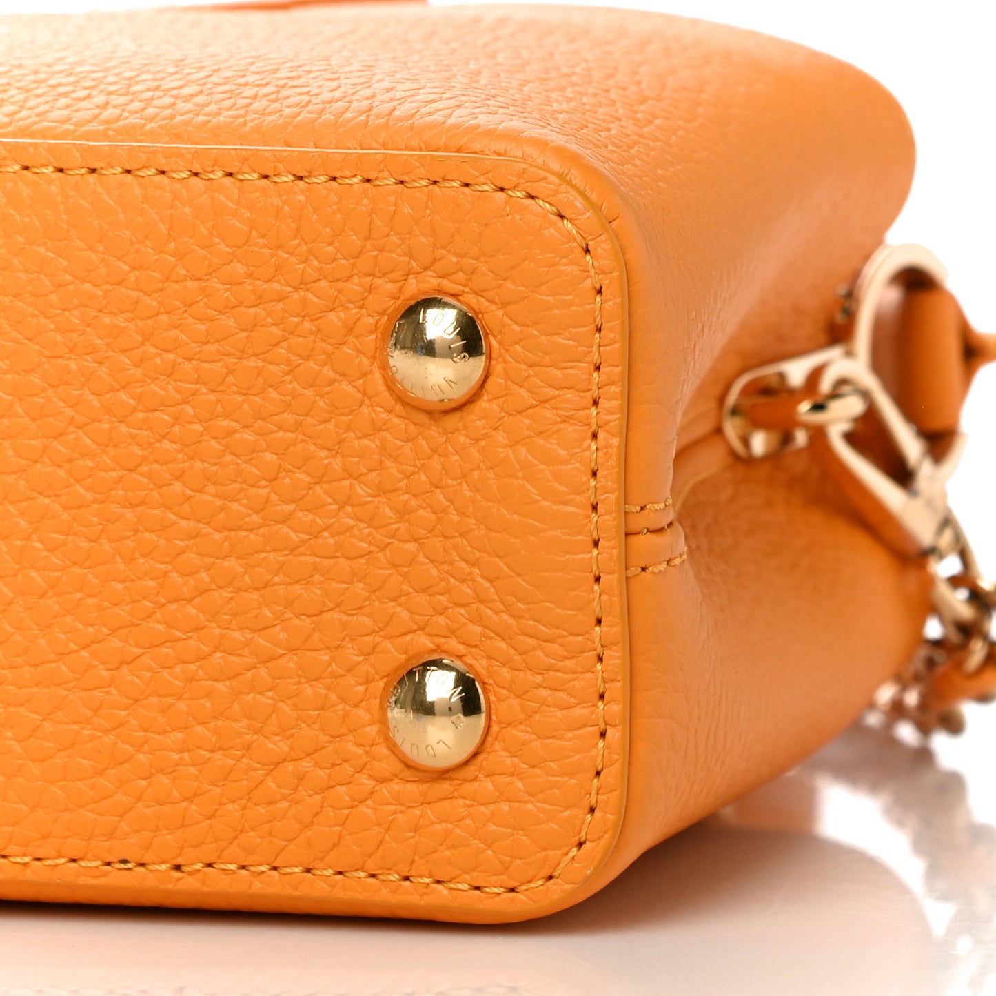 Taurillon Mini Capucines Sunbeam Yellow