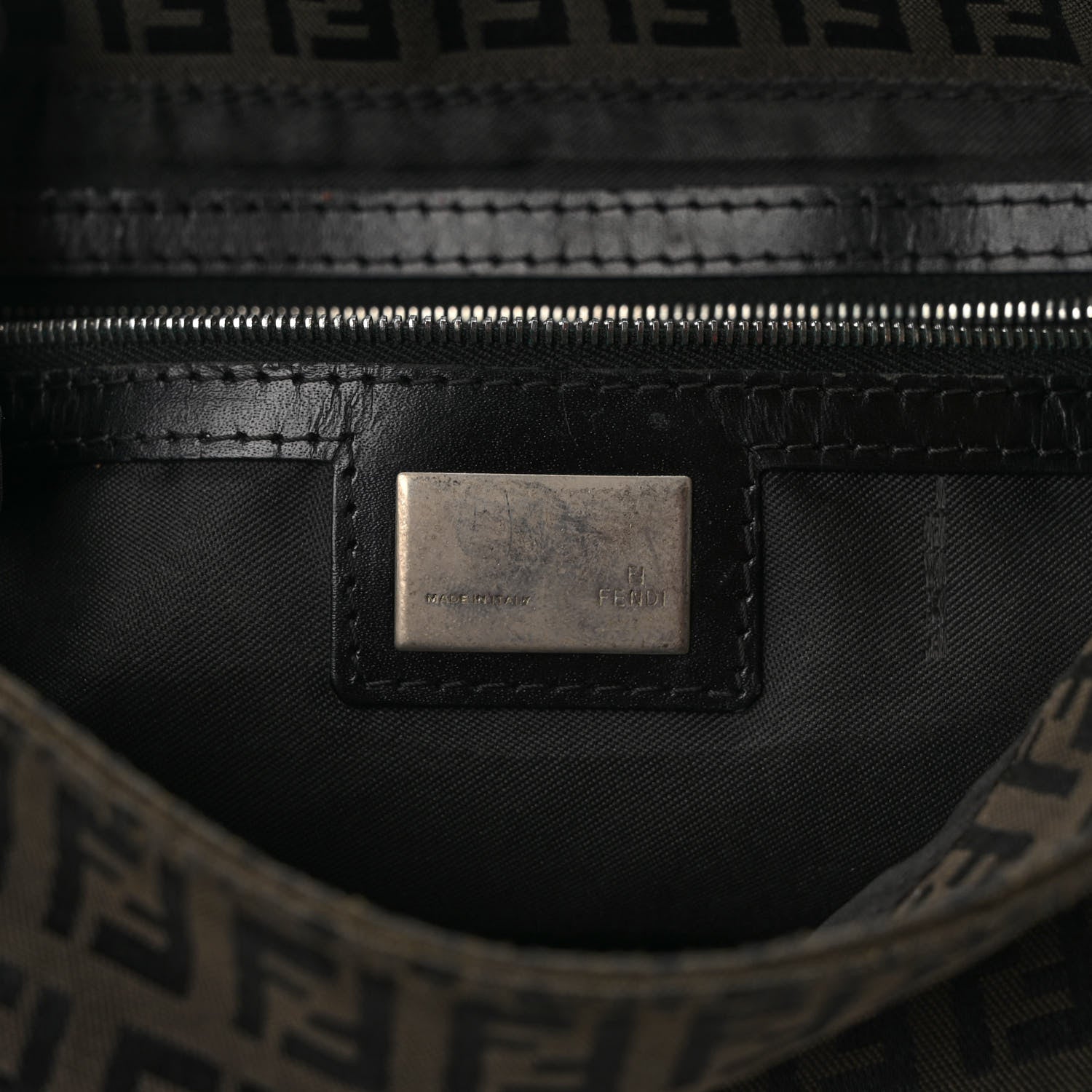 Fendi Zucchino Mama Baguette Tobacco 6 of 11