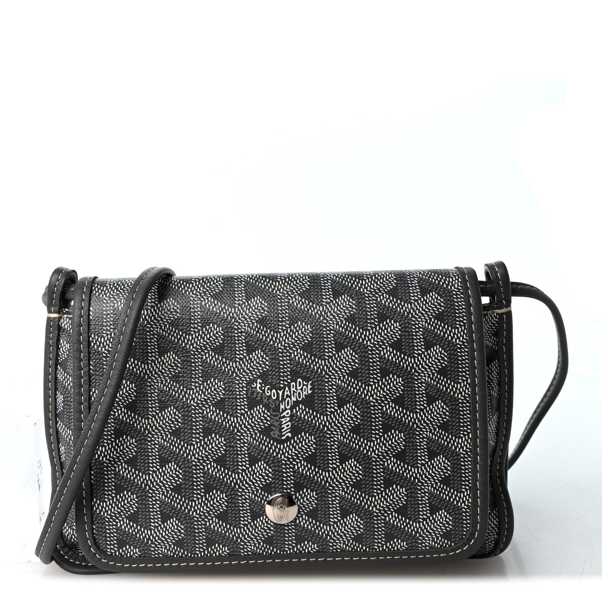 Goyardine Plumet Wallet Clutch Grey