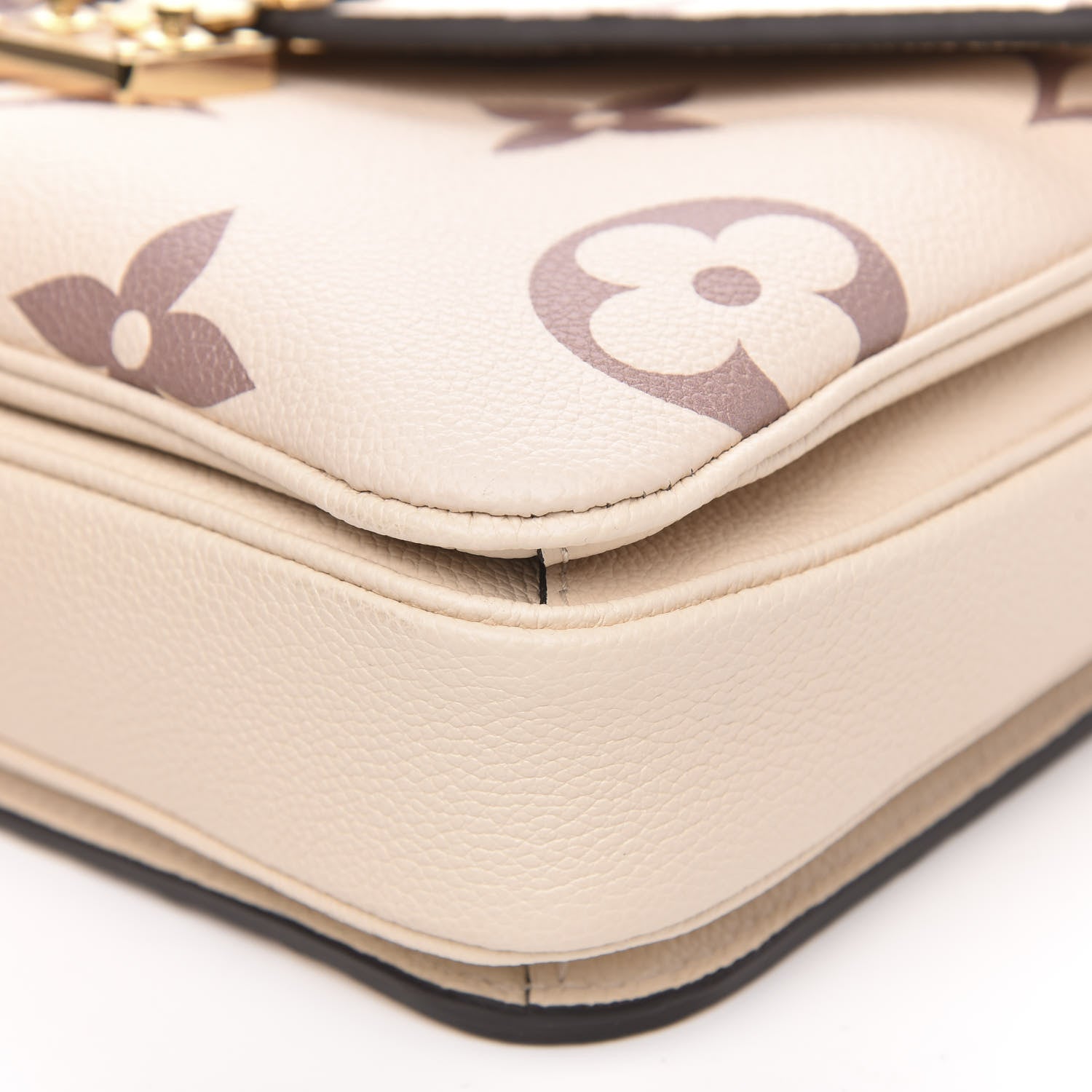 Louis Vuitton Empreinte Monogram Giant Pochette Metis Creme Bois De Rose 8 of 9