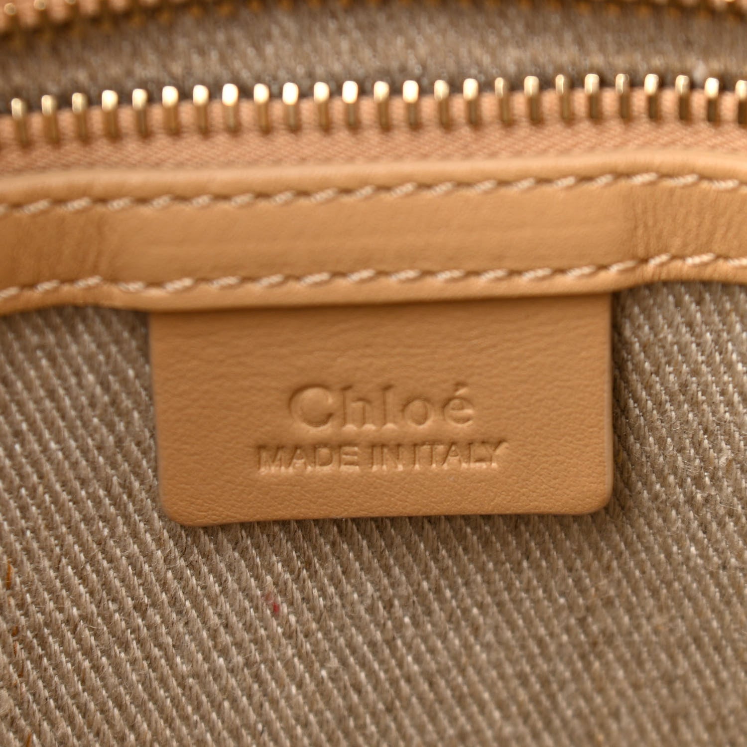 Chloe Calfskin Judy East West Tote Soft Tan 6 of 10