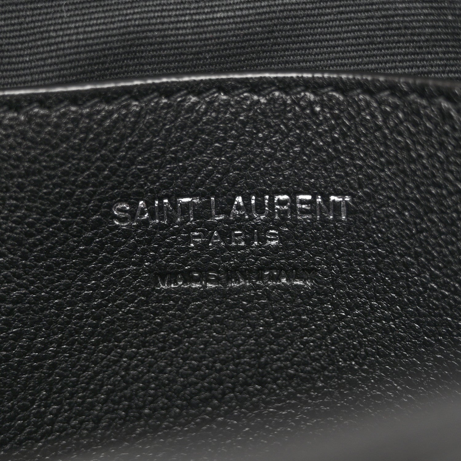 Saint Laurent Calfskin Crossbody Black 6 of 12